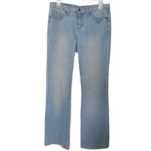 Faded Glory Jeans Women 6 Light Blue Boot Cut with 5 Pockets Soft , Western Wear